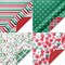 LaRibbons 30" x 10' Wrapping Paper Bundle (4-pack) | Watercolor Christmas